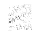 GE AEC18DYL1 room air conditioner diagram