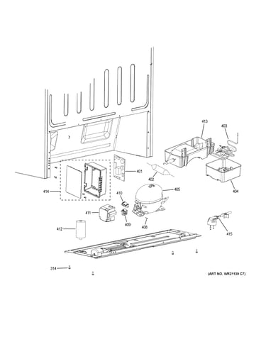 Machine compartment
