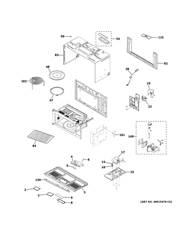 Oven cavity parts (2)