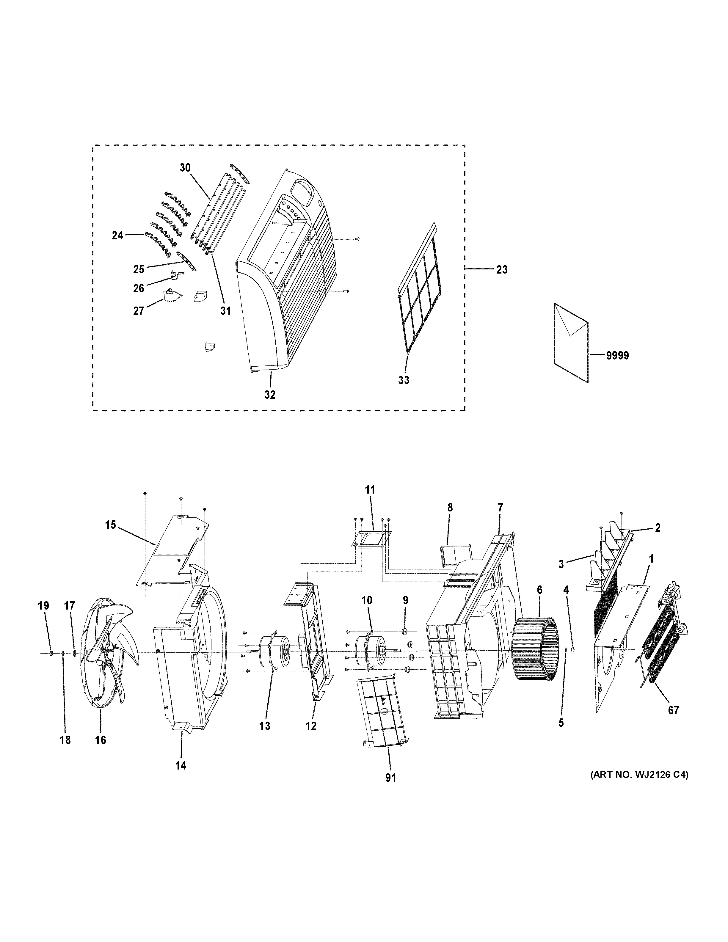 GRILLE & CHASSIS PARTS