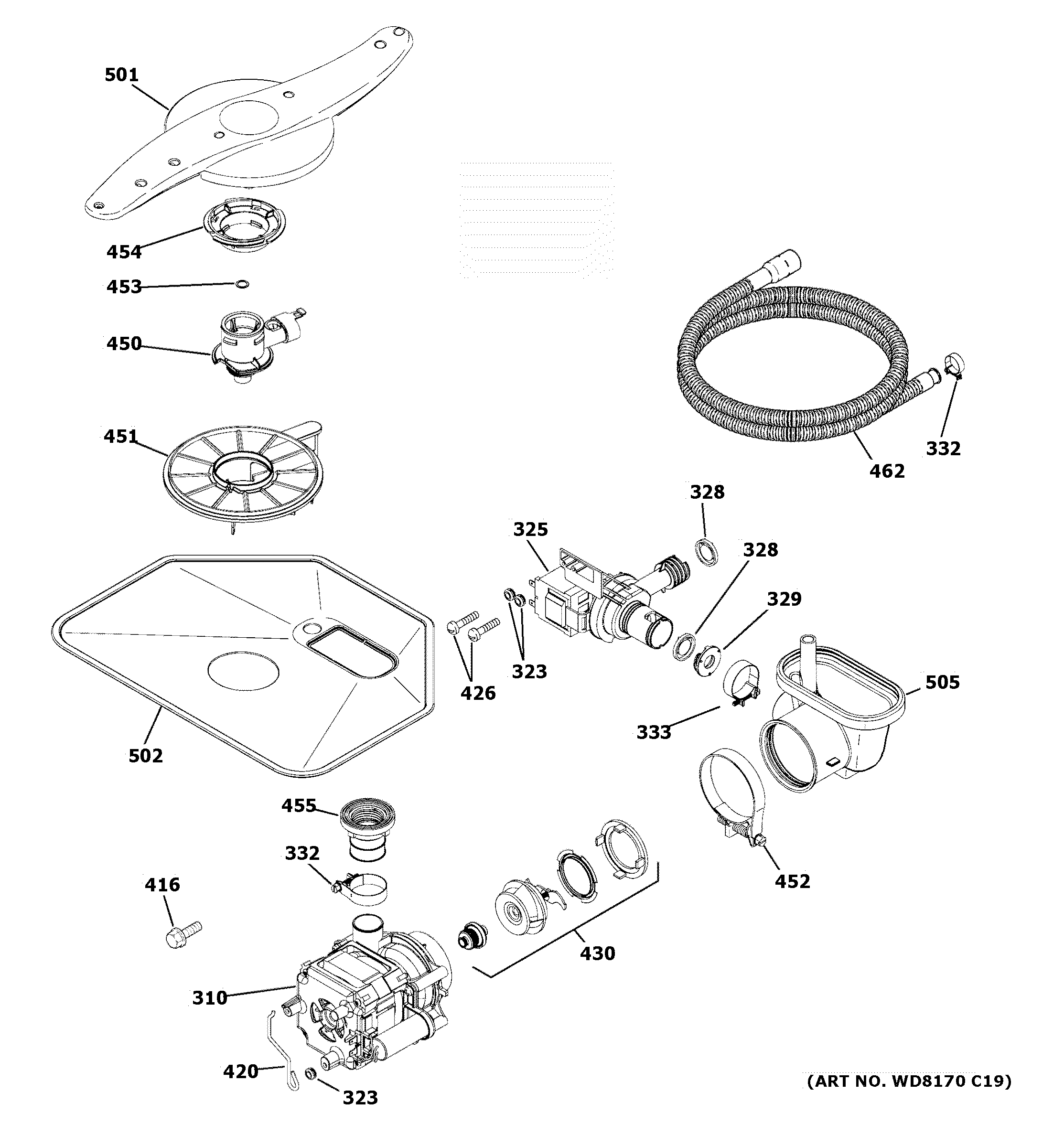 Motor-pump mechanism