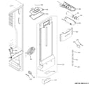 GE XNE25JSKJFSS fresh food section diagram