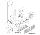 GE XNE25JSKJFSS machine compartment diagram