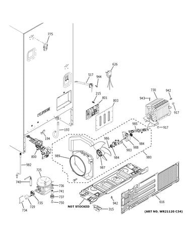 Machine compartment
