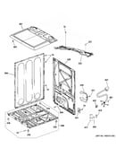 Cabinet & top panel