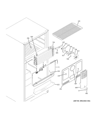 Freezer section