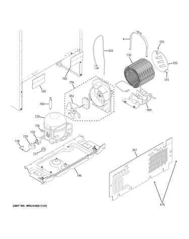 Machine compartment