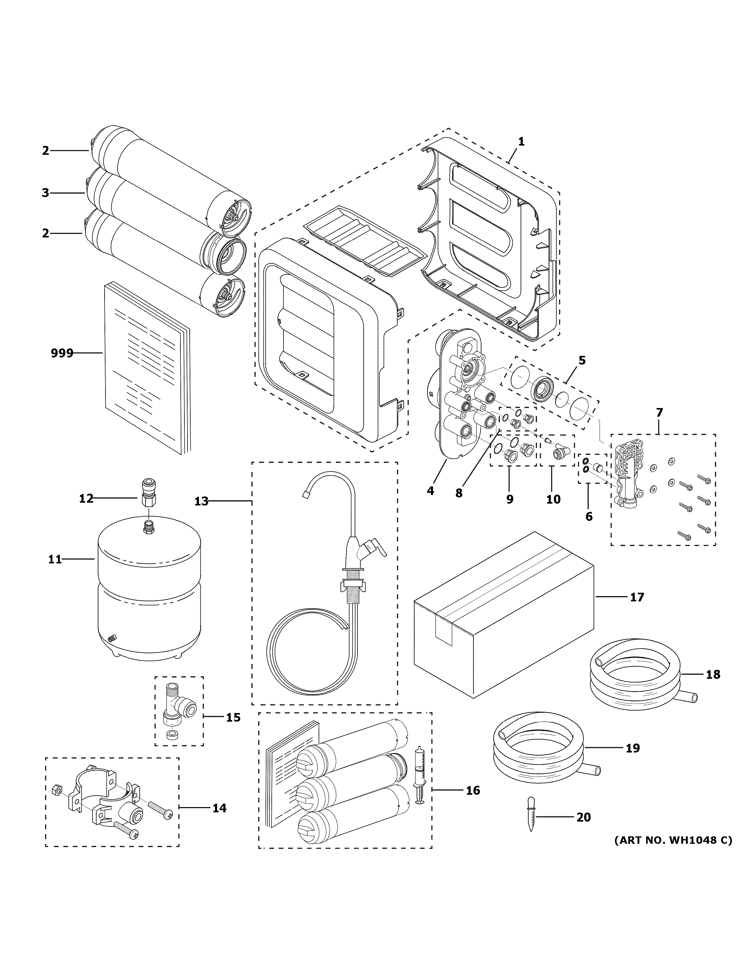 Water filter assembly