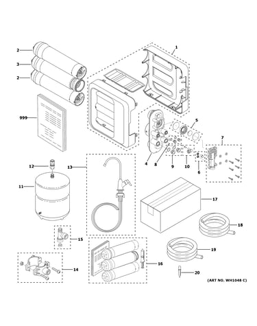Water filter assembly