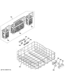 Lower rack assembly