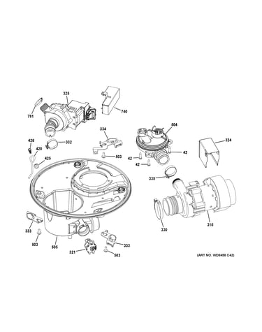 Sump & motor mechanism