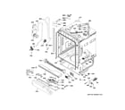 GE GDT580SGF4WW body parts diagram