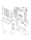 Escutcheon & door assembly