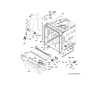 GE GDF570SSF6SS body parts diagram