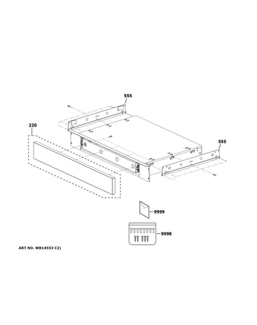 Storage drawer assembly
