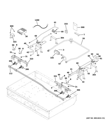 Gas & burner parts