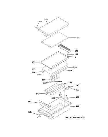 Griddle assembly