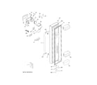 GE GSS25CSHKCSS freezer door diagram