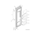 GE GSS25CSHKCSS fresh food door diagram