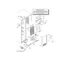 GE GSS25CSHKCSS freezer section diagram