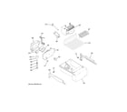 GE GSS25CSHKCSS ice maker & dispenser diagram