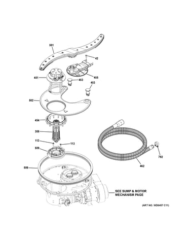 Sump & filter assembly