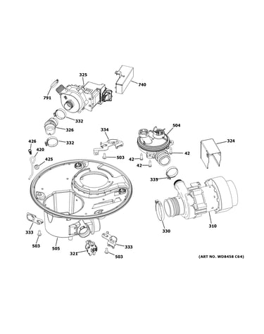 Sump & motor mechanism