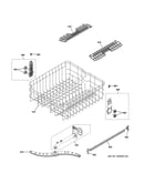 Upper rack assembly