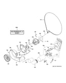 Gas valve, blower & motor assembly