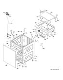 Washer cabinet & lid