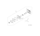 GE PEB9159SJ3SS convection fan diagram