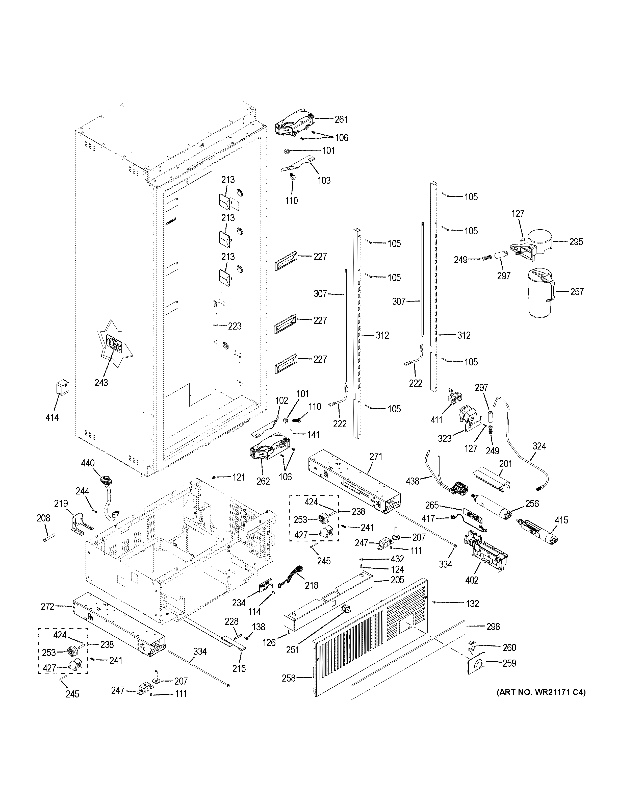 Case parts