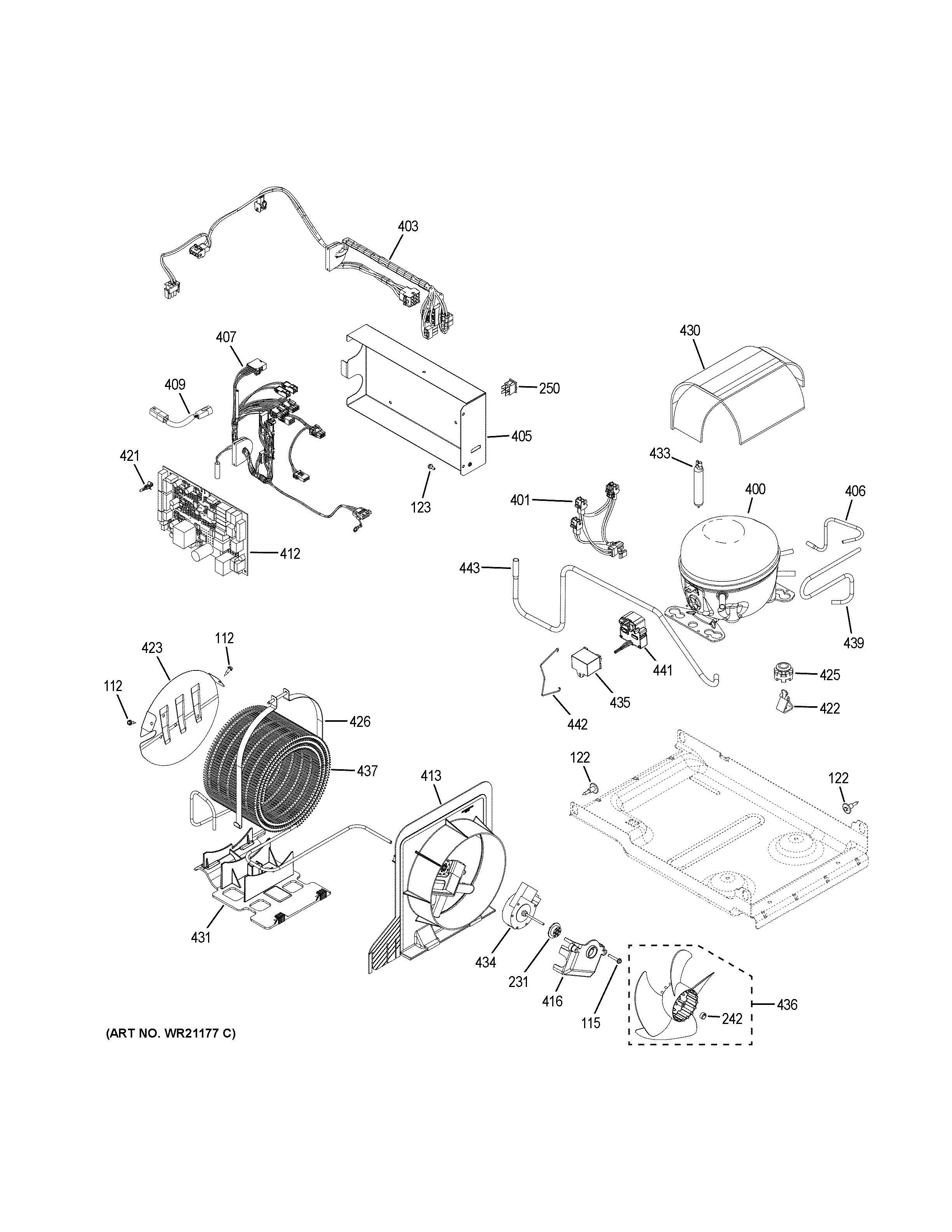 Machine compartment