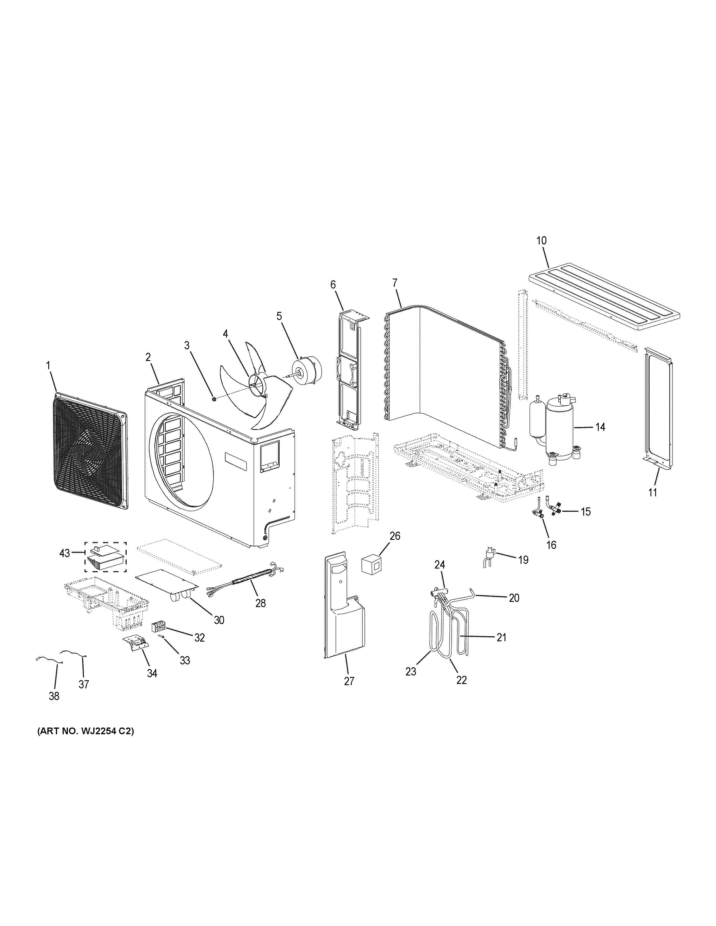 Ductless split a/c