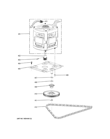 Motor & drive parts