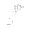 GE GCG1700R0II powerscrew & ram parts diagram