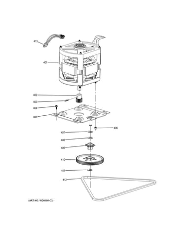 Motor & drive parts