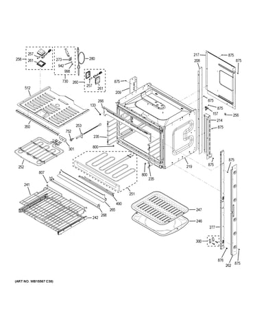 Upper oven