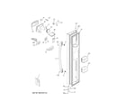 GE PSE25KGHEHWW freezer door diagram