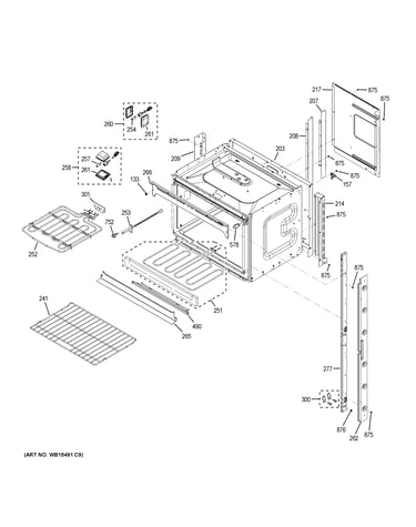 Upper oven