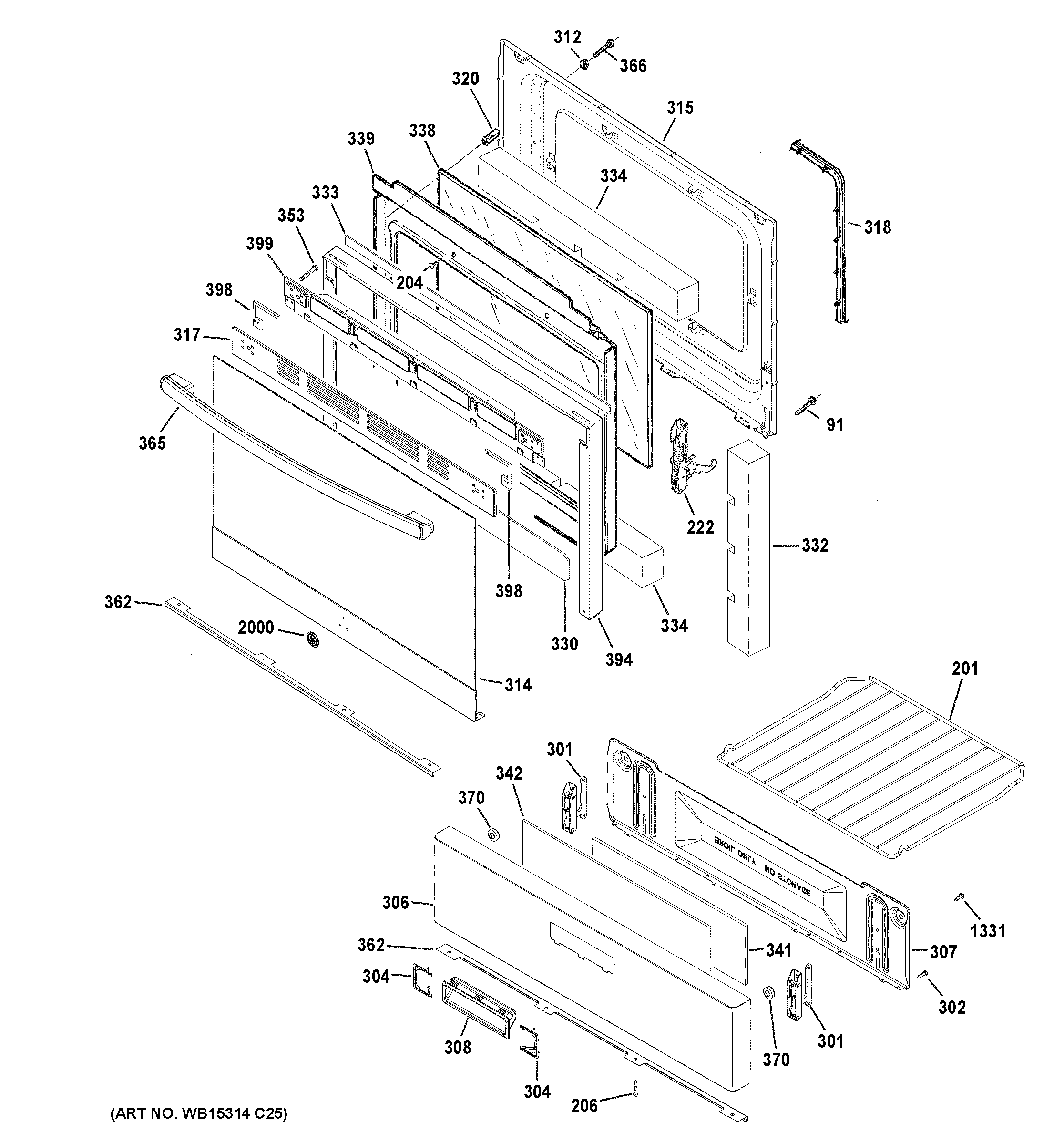 Door & drawer parts
