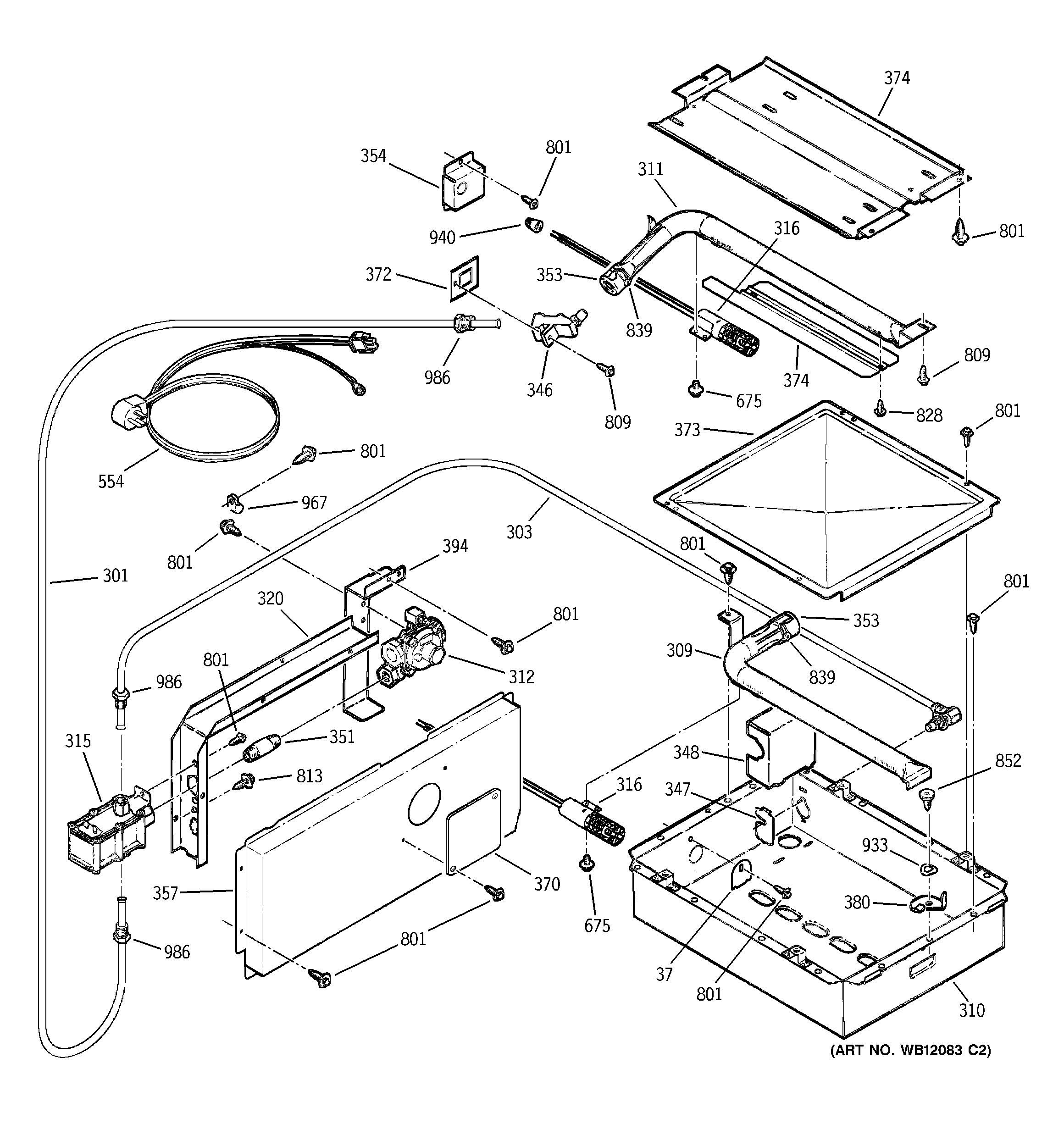 Gas & burner parts