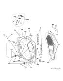 Rear roller support