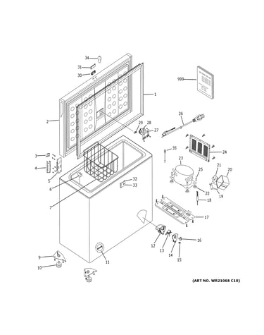 Freezer parts