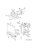 Escutcheon & door assembly