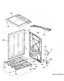 Cabinet & top panel