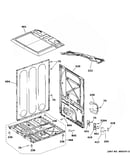 Cabinet & top panel