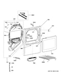 Front panel & door
