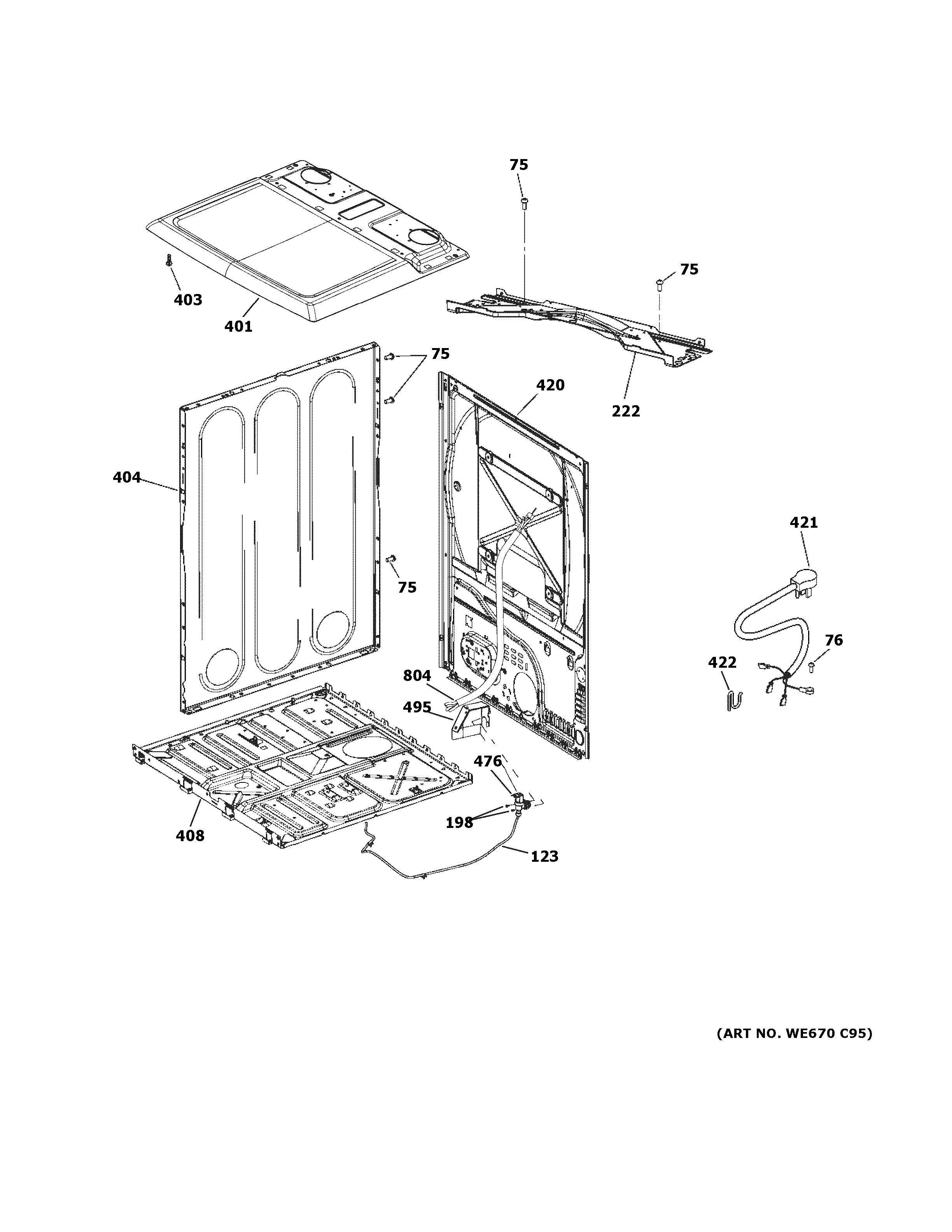 CABINET & TOP PANEL