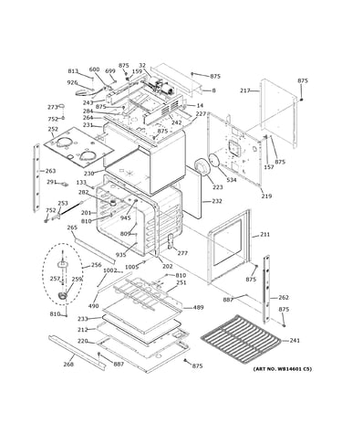 Body with microwave support